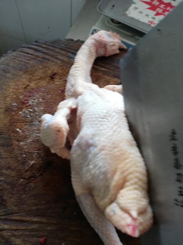 鸡怎么剁成小块视频,如何把整鸡分解小块