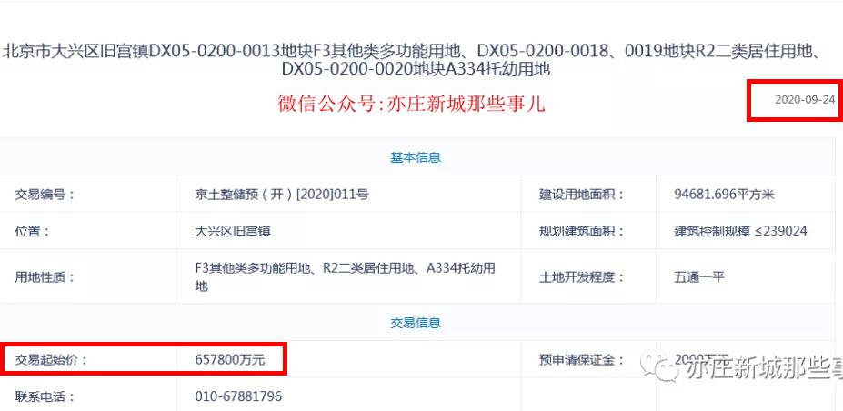 亦庄新城2024年出让地块,亦庄新城拟挂出2宗涉宅地