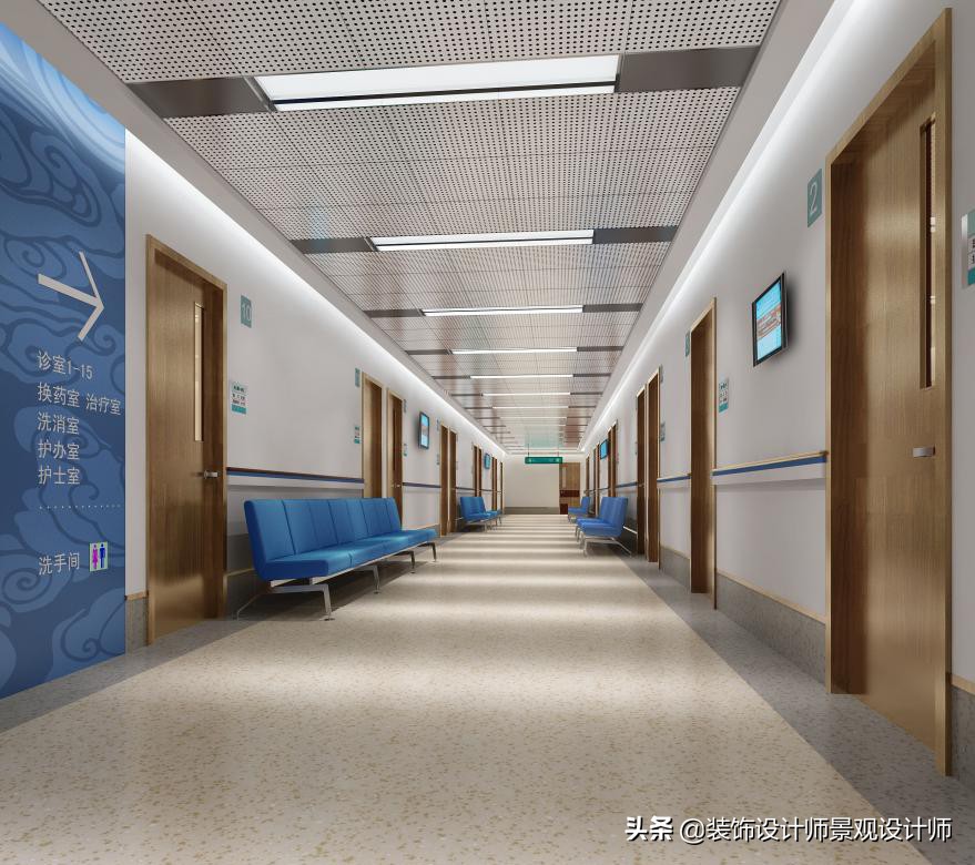 50平米禅意中医养生馆设计图,中医养生理疗会所设计