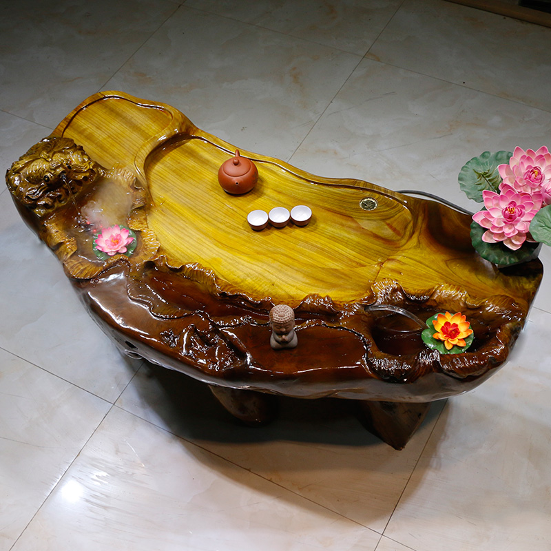 根雕茶台茶室,根雕茶台入门自学视频