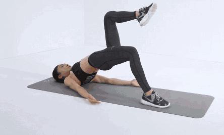 4个臀肌动作拯救你的膝盖疼痛,4个动作帮你改善臀凹陷