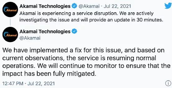 全球性网络故障,全球大批网站突遭宕机