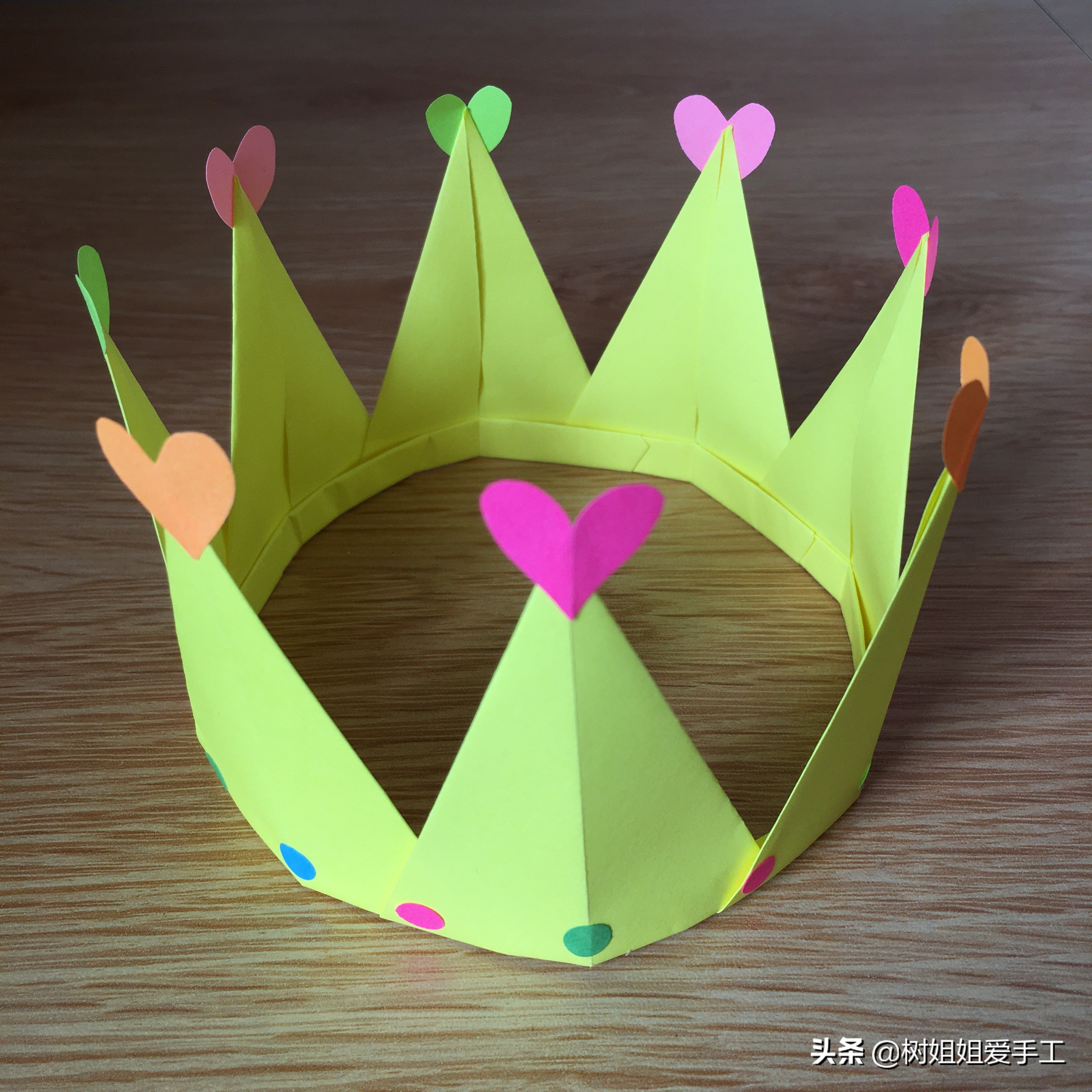 6-12岁折纸皇冠,儿童折纸皇冠