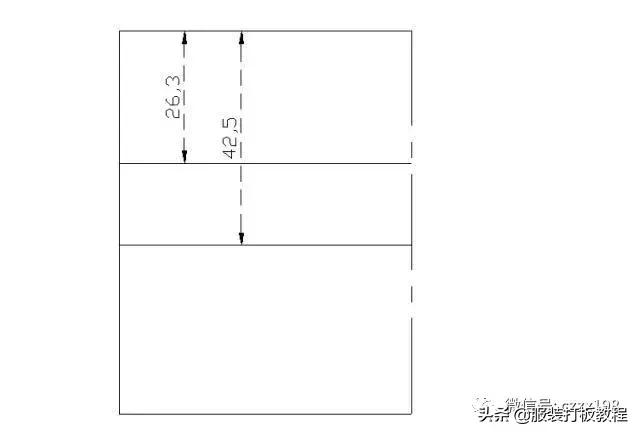 红升服装设计班裁剪中式男装,服装裁剪最基本教程