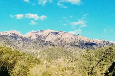 九月份的腾冲琅琊山,腾冲琅琊山雪景