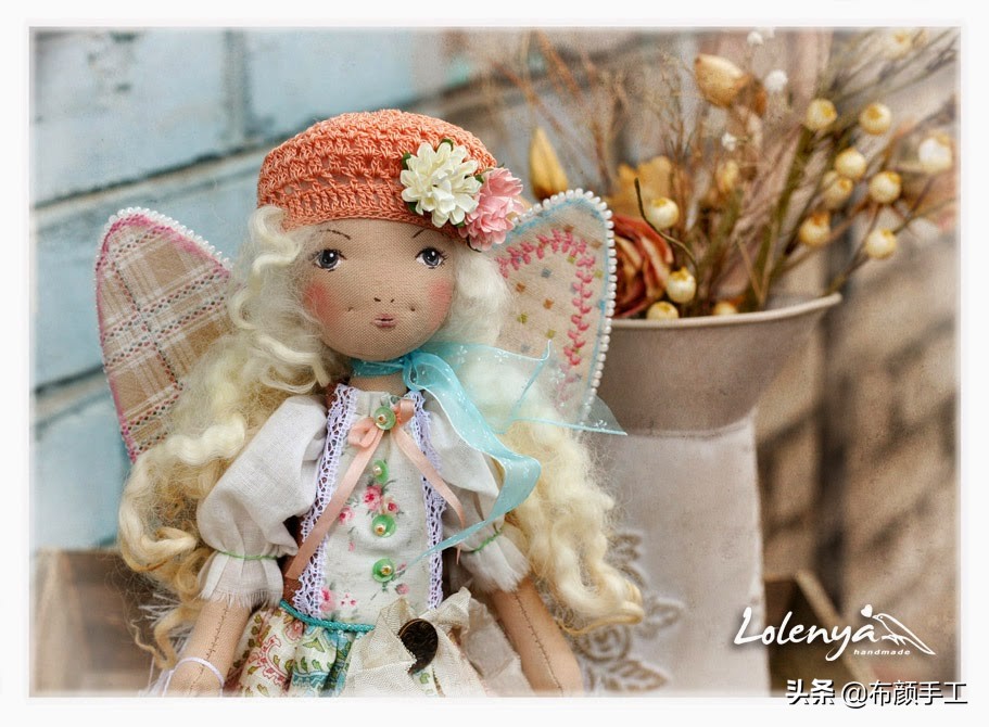 OlgaAbakumova的布艺娃娃,魔法花园里小花仙