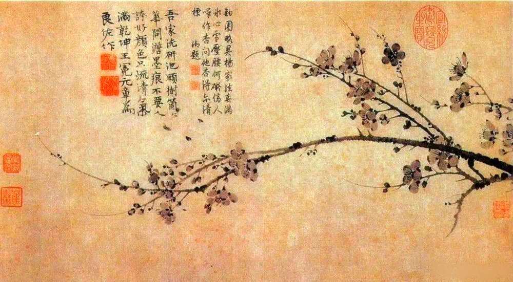 王冕画梅有何特别之处,历代画梅花名人