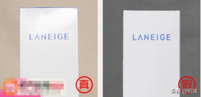 兰芝蓝色洗面奶如何辨别真假,兰芝洗面奶白色真假辨别图片