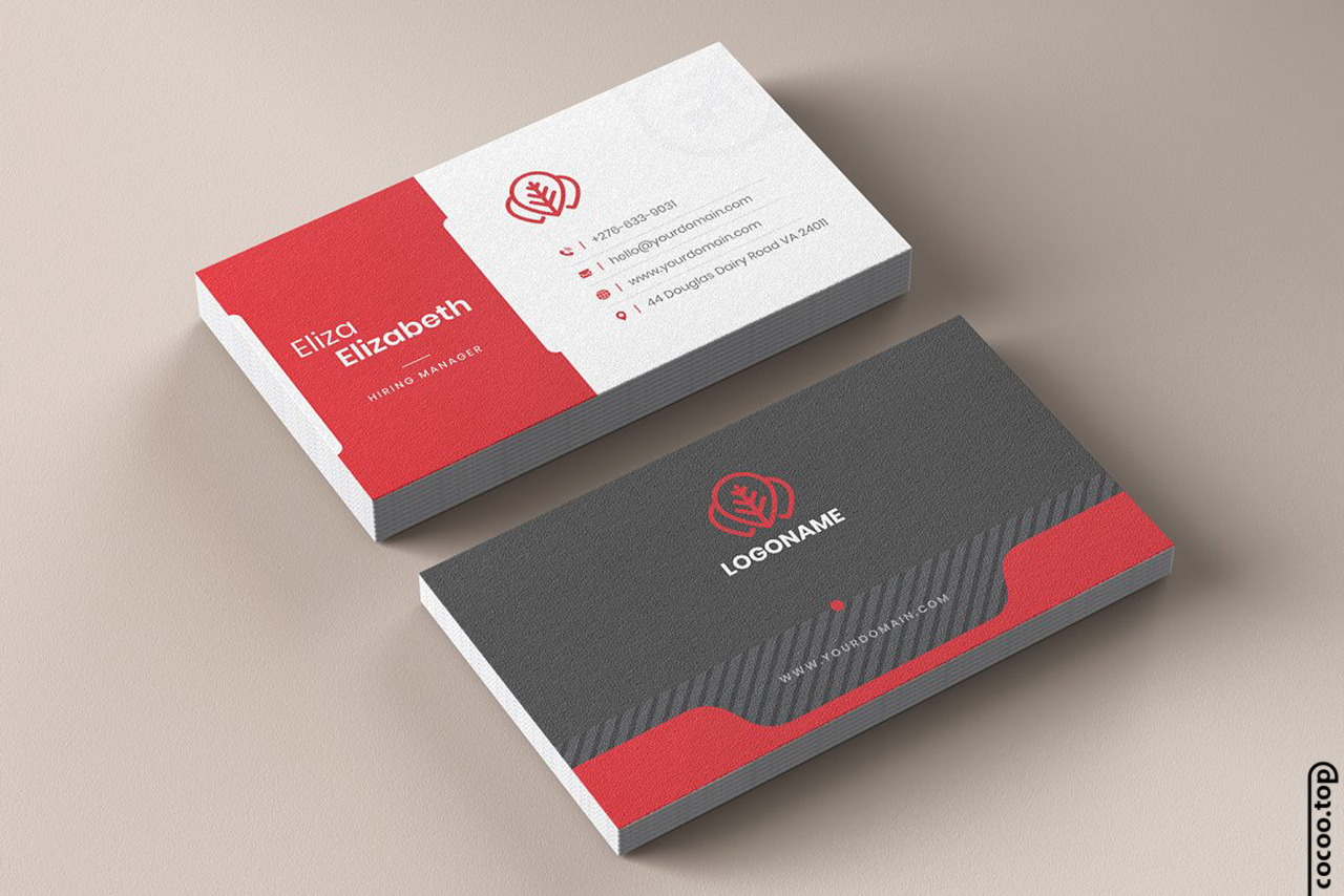 商务名片设计欣赏极致留白,商务名片设计欣赏简而雅