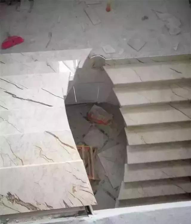 旋转楼梯石材量尺,旋转楼梯的石材做法大全