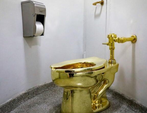 世界最贵的十大马桶,世界上最大的黄金马桶