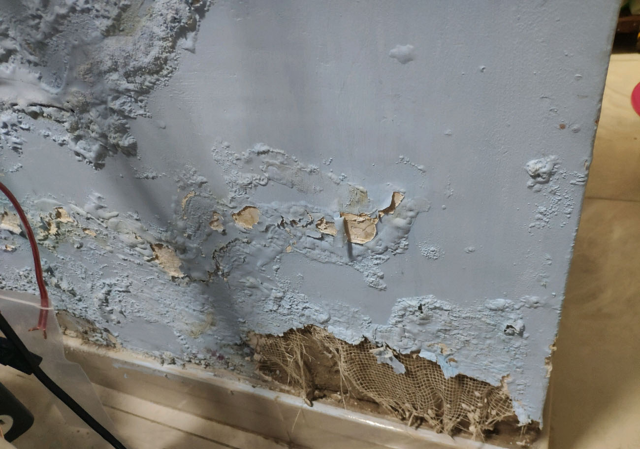 刚入住乳胶漆就脏了,墙面粉化掉皮怎么办