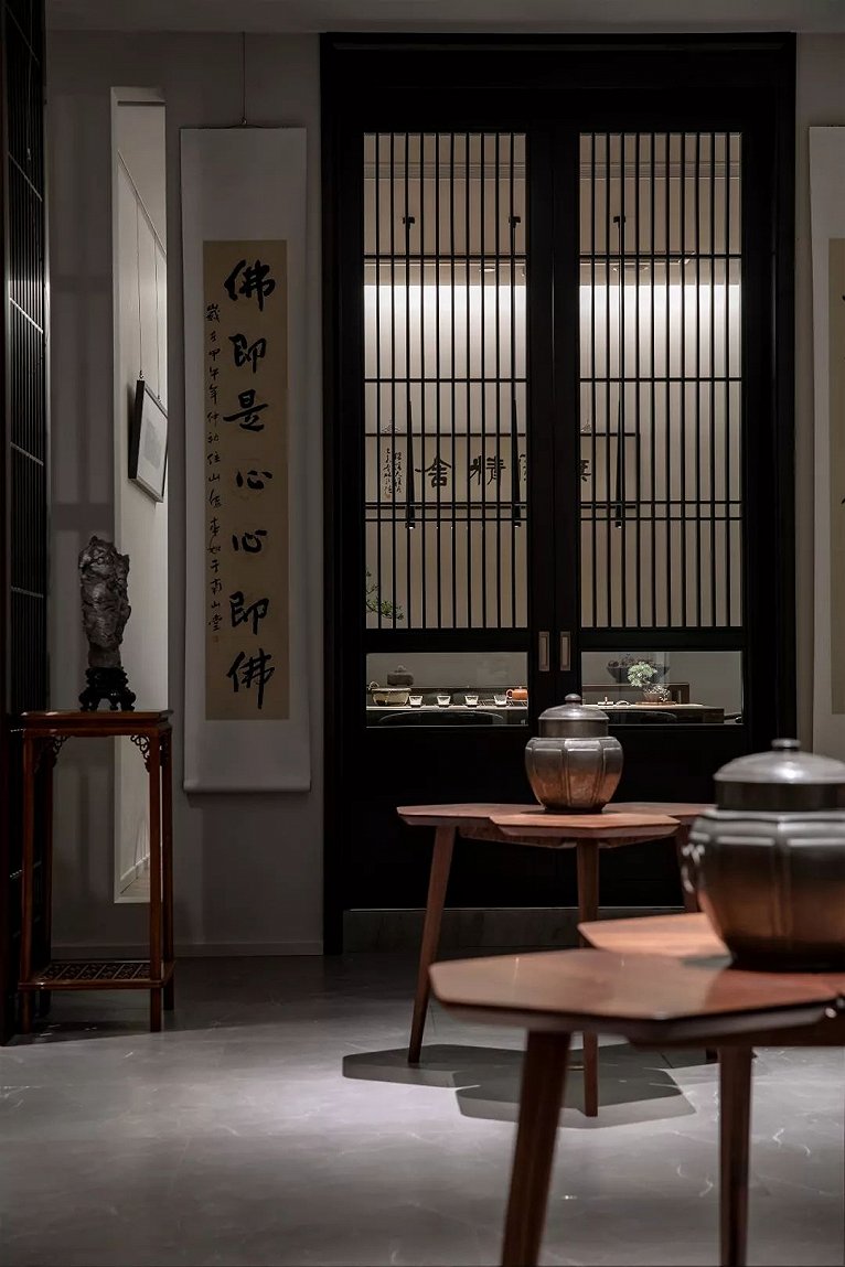 打造高端中式茶空间,中式美学茶空间