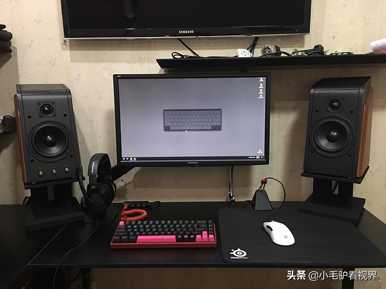 惠威M200MKIII的木质工艺，手感确实不错