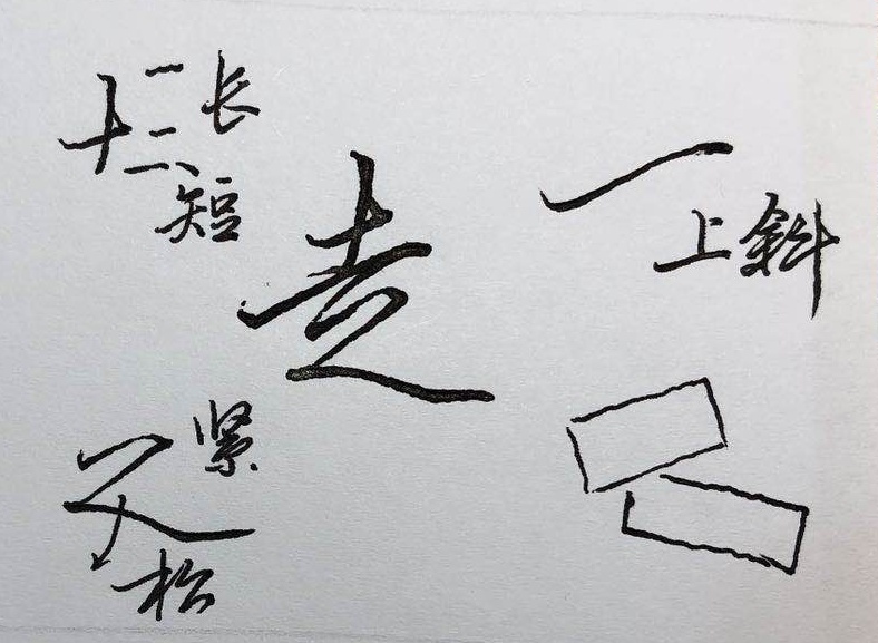 行楷偏旁部首100个常用字,行楷基础入门偏旁部首