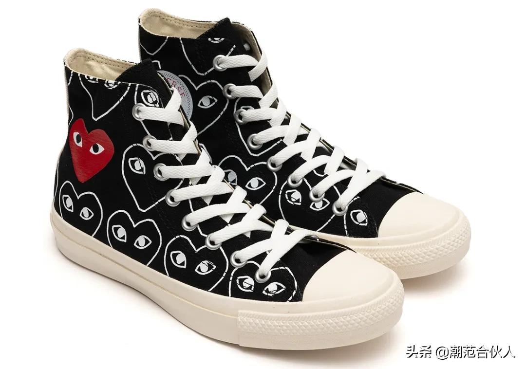 匡威爱心联名,情人节限定匡威allstar粉色爱心