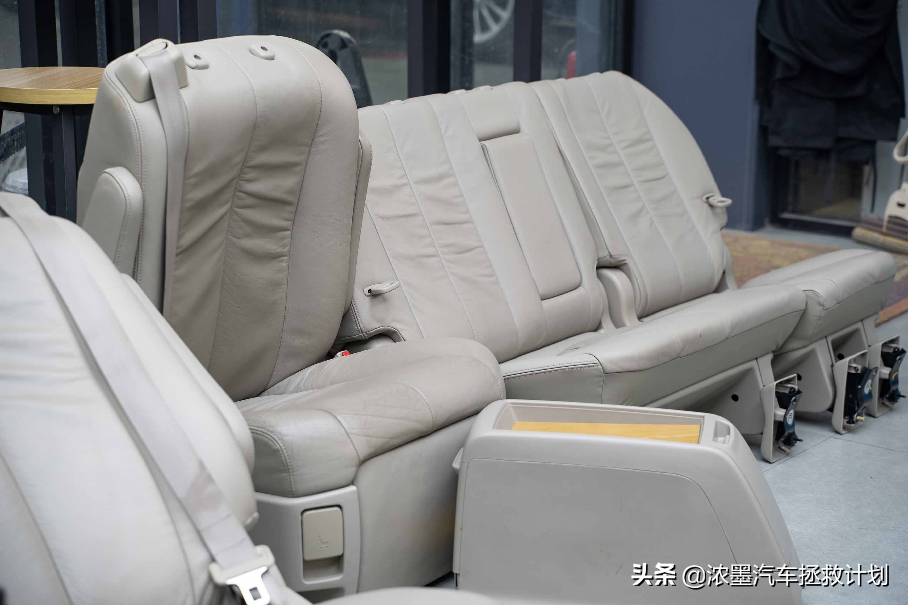 翻新一台老款丰田普瑞维亚,丰田普瑞维亚大翻新