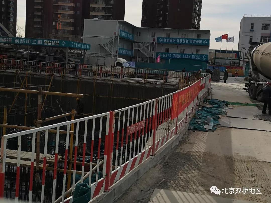 建筑主体已完工实地探访清华大学附属中学管庄学校附学校划片