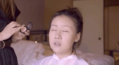 日系化妆教程石原里美,日本化妆师给徐老师化成石原里美