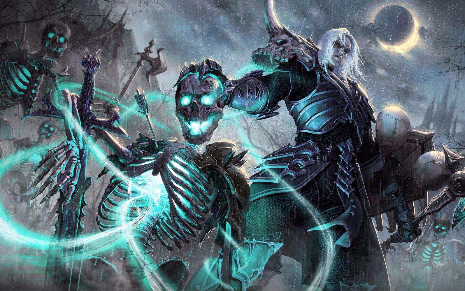 暗黑破坏神2死灵法师详细攻略,暗黑破坏神2死灵法师骷髅数量