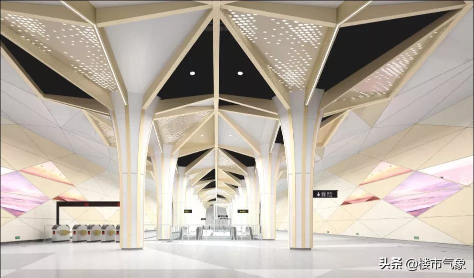 郑州地铁8号线最新装修施工,郑州地铁装修