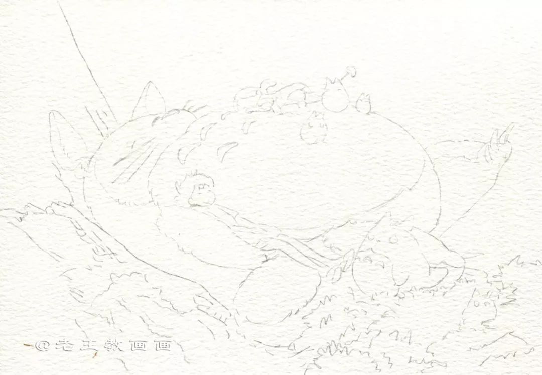 龙猫宫崎骏参考真实龙猫吗,宫崎骏龙猫画画作品