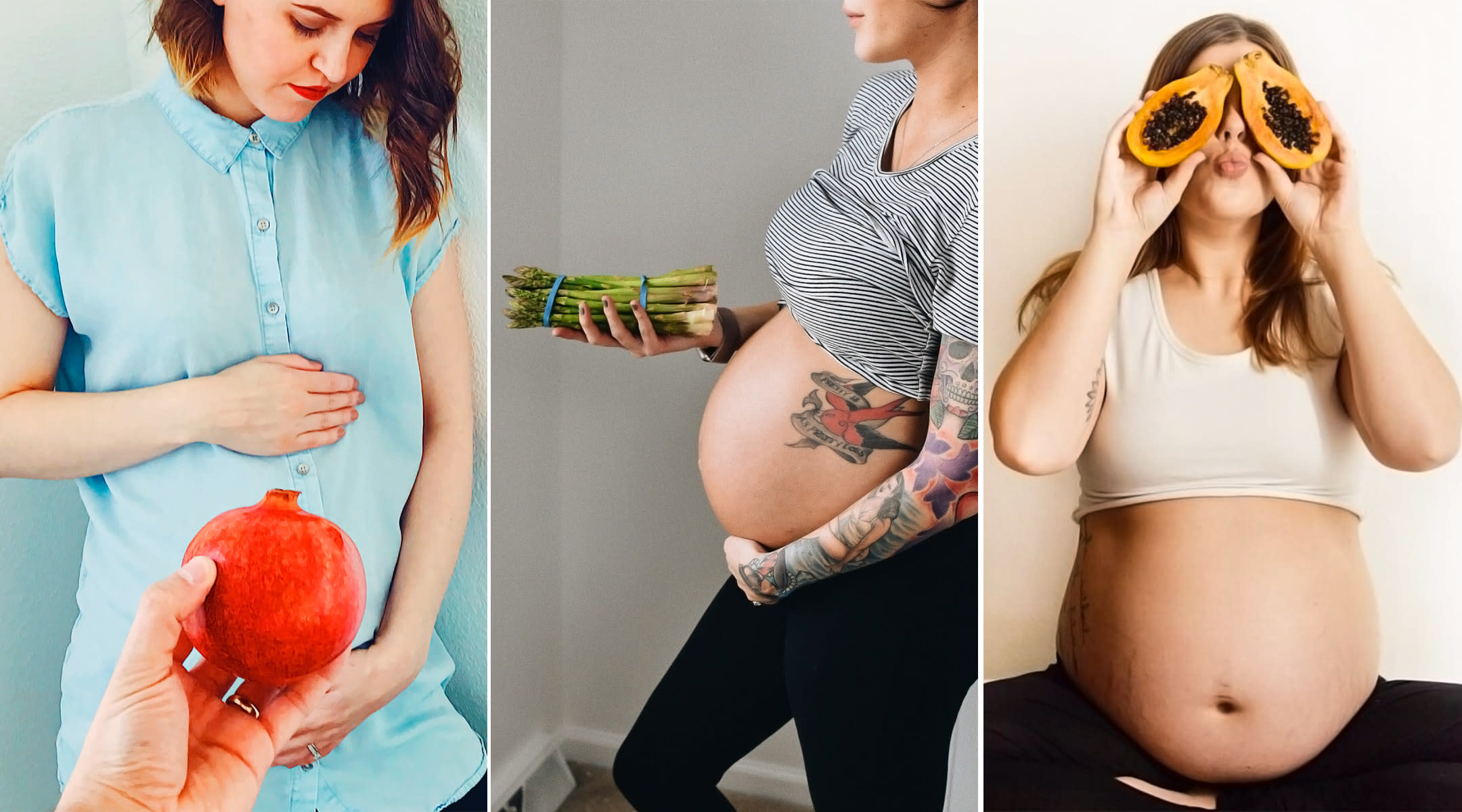 肚子里的宝宝不同时间对应的大小,怎么知道肚子里的宝宝长什么样