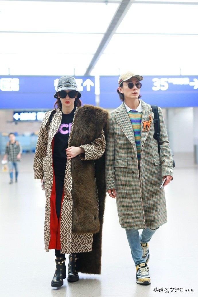 戚薇素颜被吐槽,戚薇韩范十足现身机场