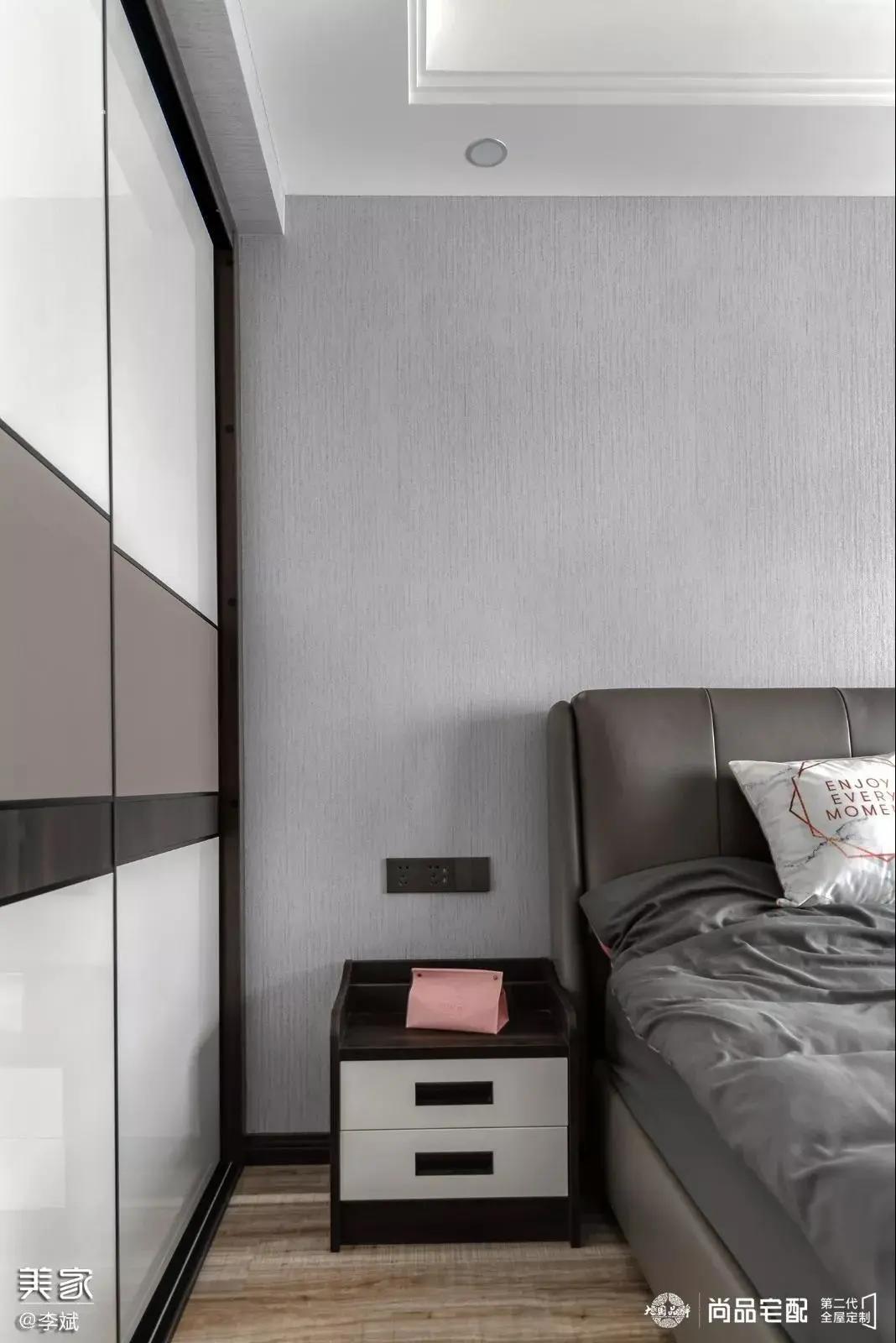 三房一厅装修风格灰色,房屋设计装修三室一厅灰色