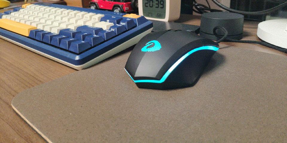 达尔优鼠标em910防滑贴,达尔优牧马人em910鼠标