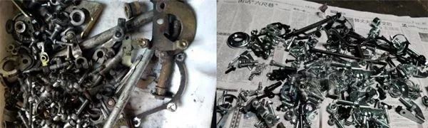 碣石ax100摩托车翻新过程,碣石越野摩托车crf450r翻新过程