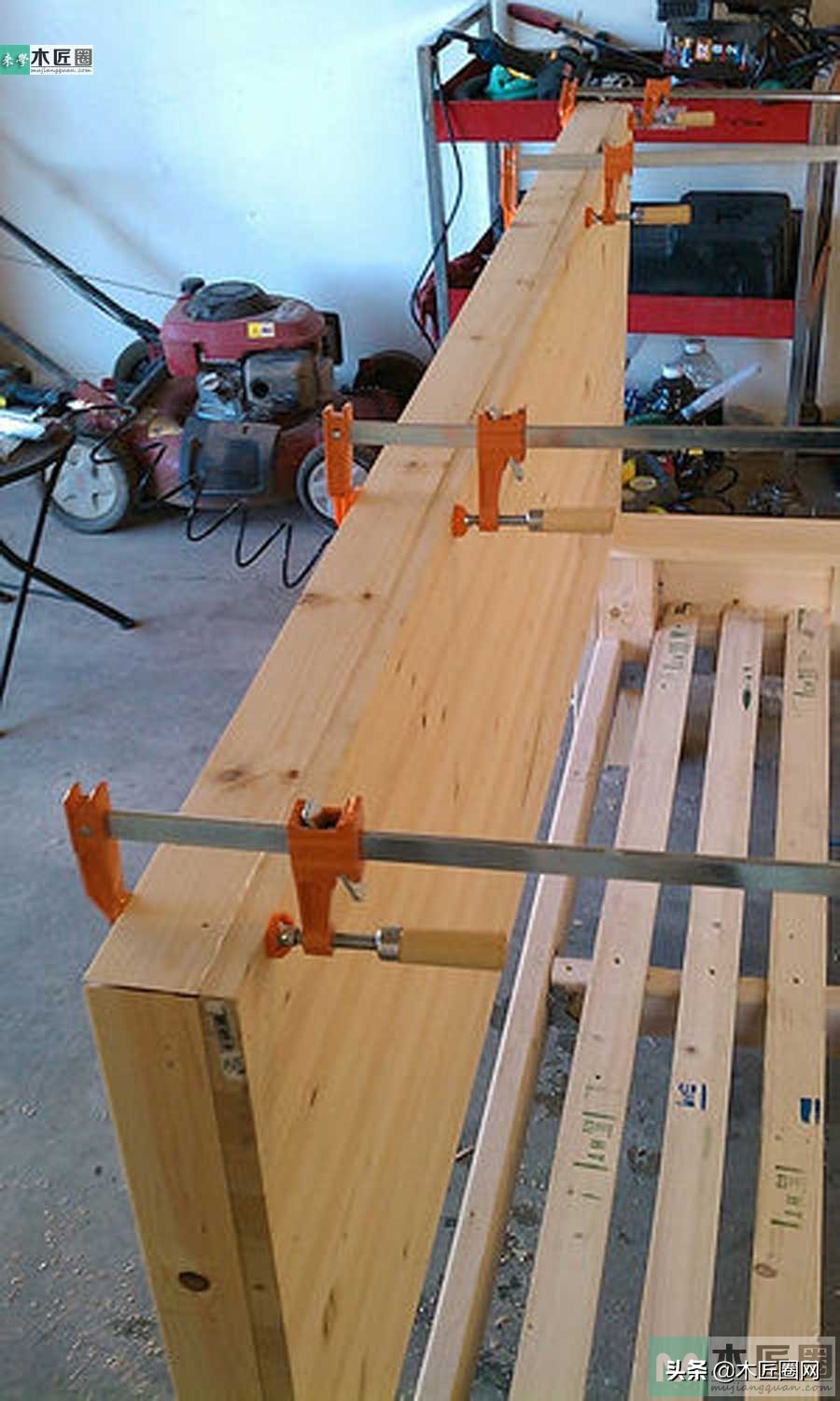 手工实木家具制作床,家具制作学习