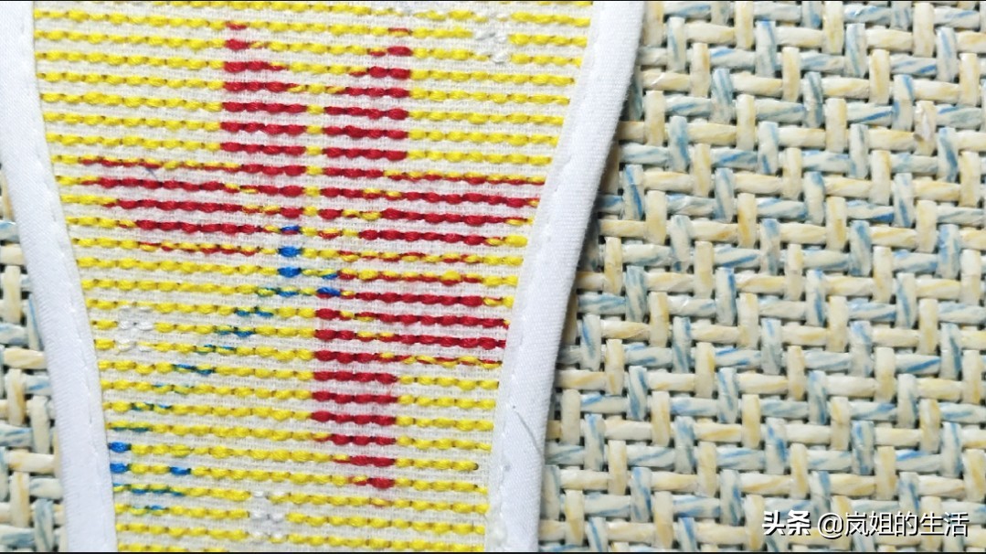 鞋垫十字绣绣好后背面怎么处理,龙凤呈祥十字绣鞋垫背面