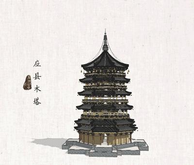 山西应县木塔千年不倒之迷,山西应县木塔是谁建的