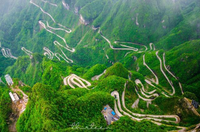 天门山森林公园和张家界森林公园,张家界天门山一日游最佳路线