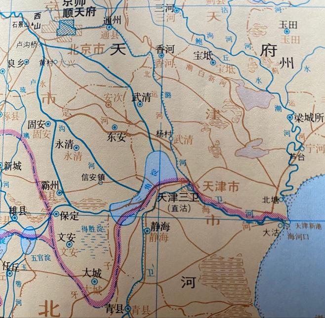 天津城边上曾经的华北第一大湖——三角淀消失之谜