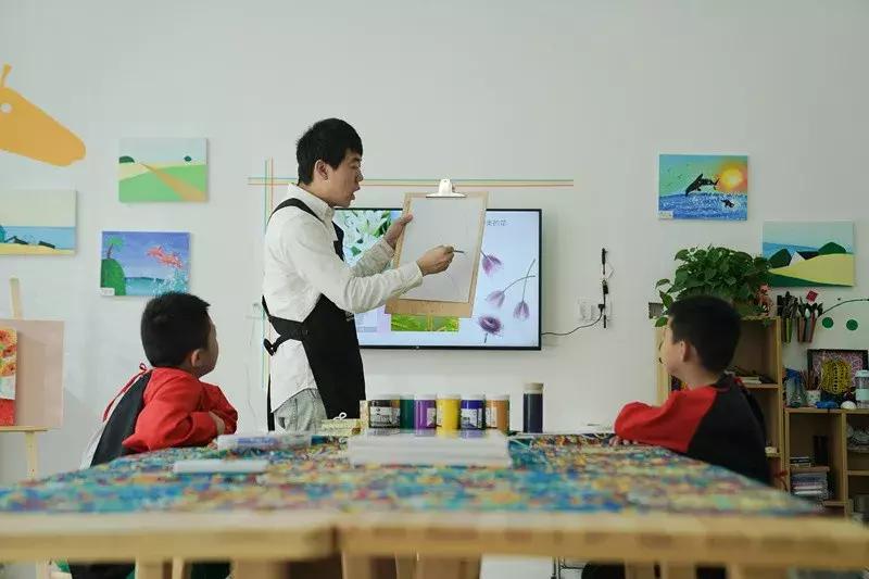 孩子学画画如何教6岁的孩子画画,学画画前和学画画后