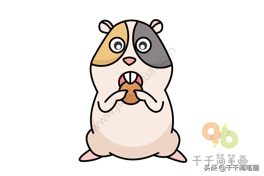 屎壳郎推粪球简笔画视频,屎壳郎简笔画可爱版