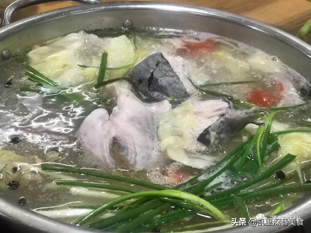 酸汤鱼的做法凯里酸汤鱼,来凯里吃豆花面