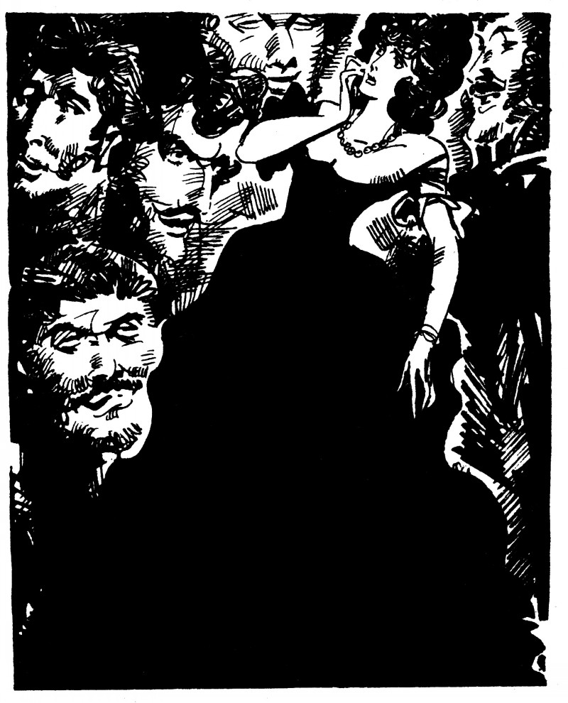 中国短篇连环画百部选欣赏（64）《一场赌博》高燕绘画