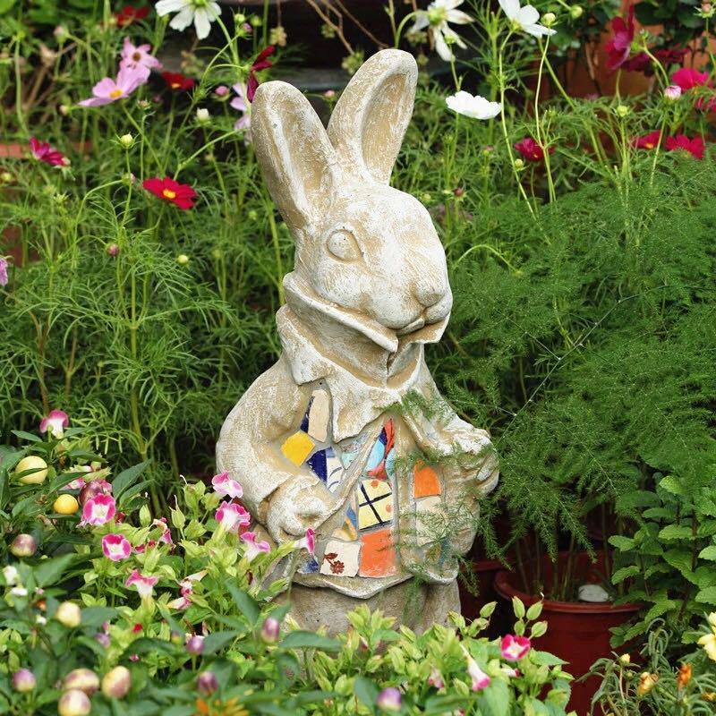 庭院花园摆设,庭院花园布置大型摆件