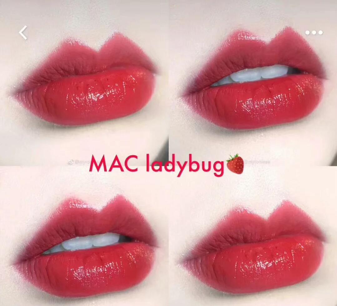 mac最显白口红色号,macrubywoo试色显白不