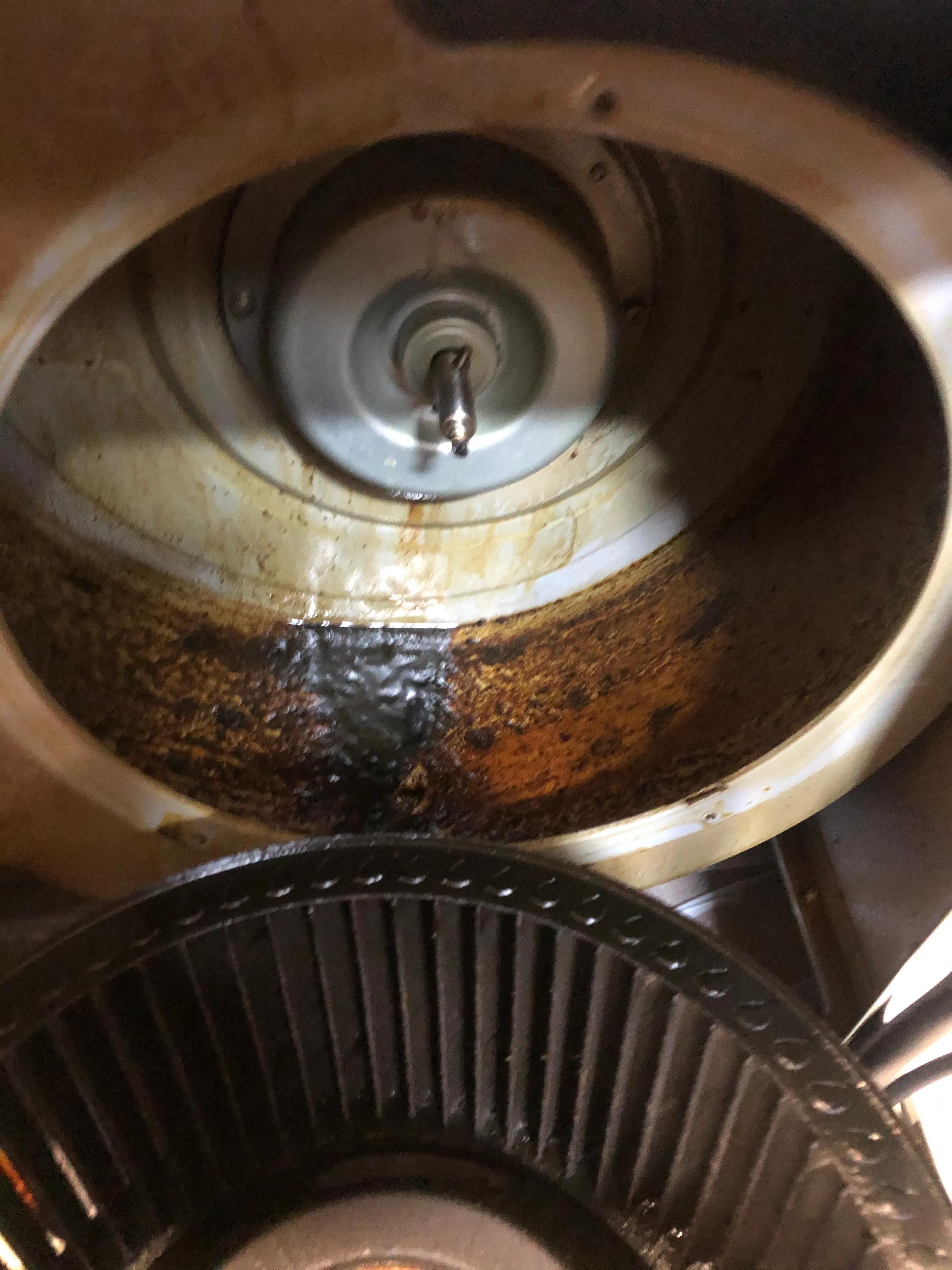 樱花平板液晶抽油烟机拆洗图,讲解抽油烟机深度拆洗全过程