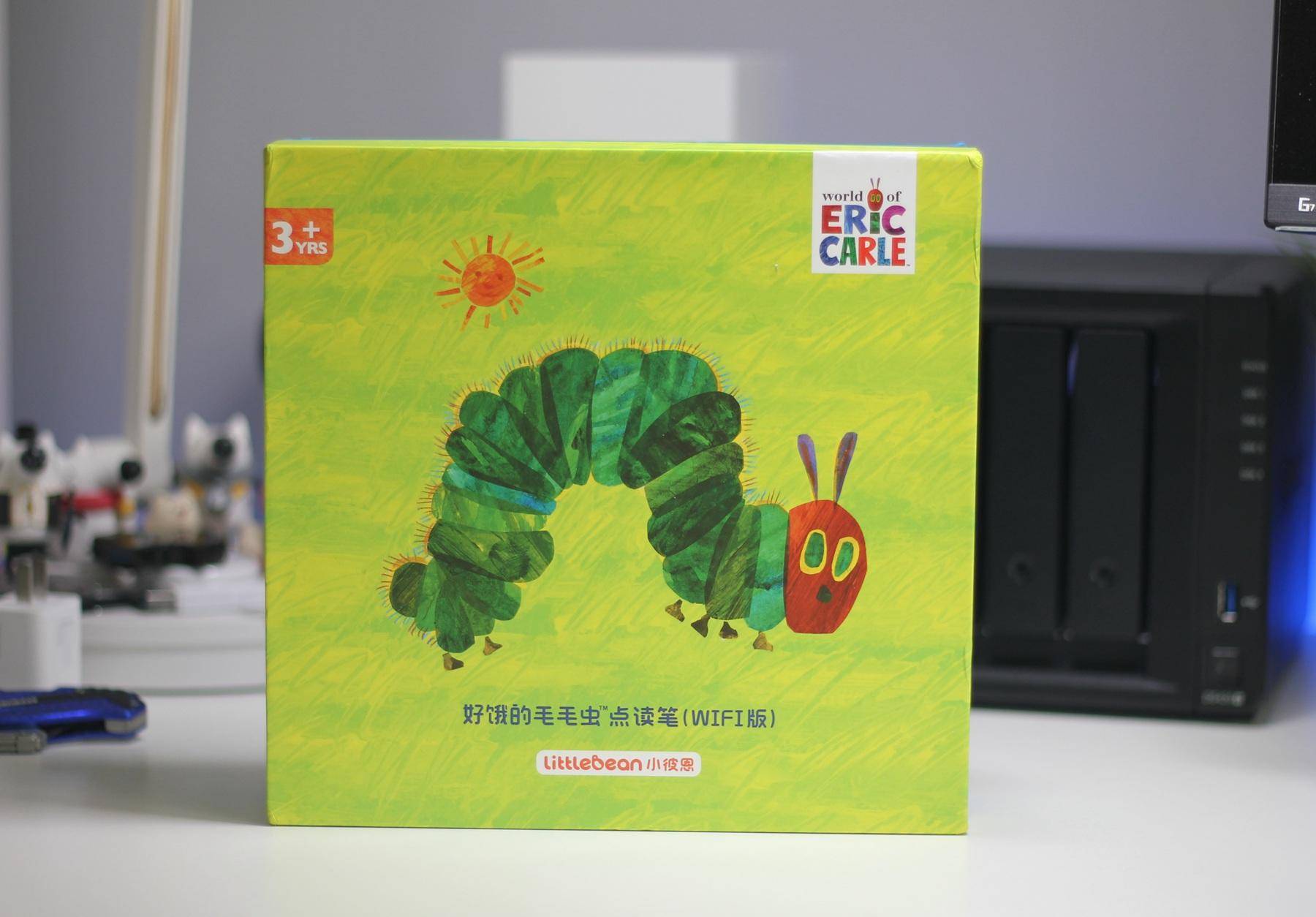 欢乐学习，共同成长，小彼恩WIFI版毛毛虫点读笔英语启蒙