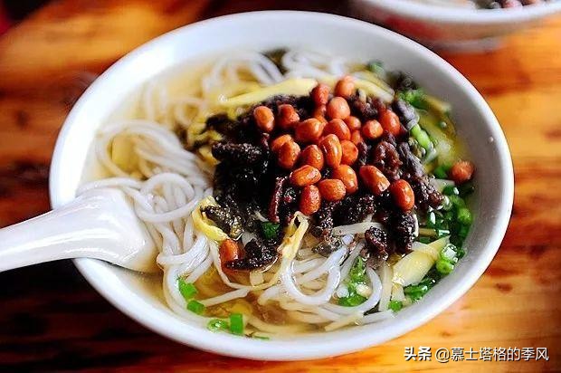 中国最好吃米粉在哪里,各地特色美食米粉