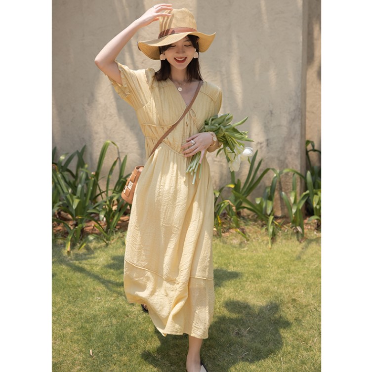 宽松裙子收腰神器,裙子腰围大了怎么收腰