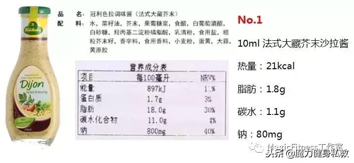 0卡0糖0脂沙拉酱推荐,真的有超低卡的沙拉酱吗