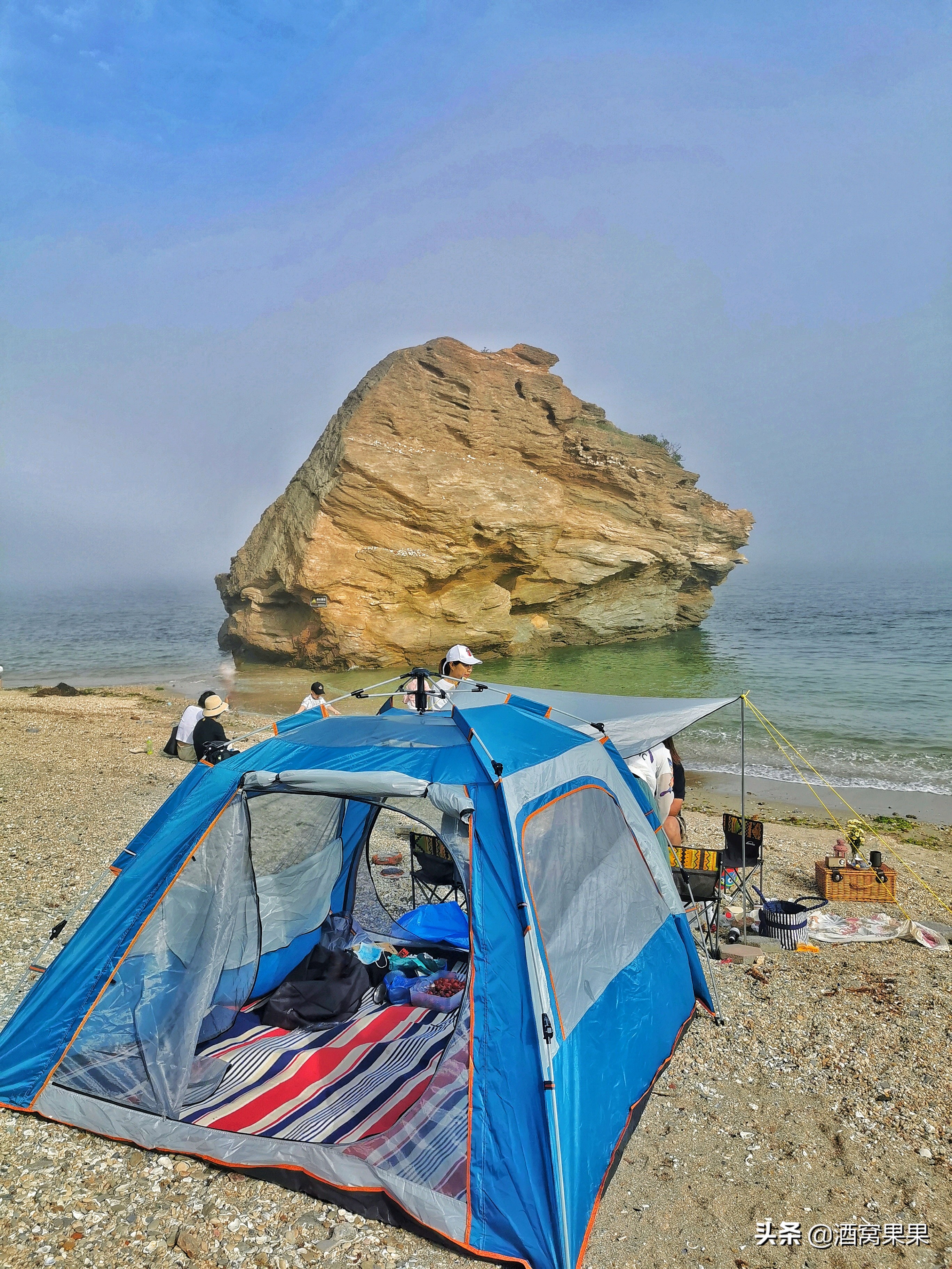 大连哪个海边可以免费搭帐篷烧烤,大连免费露营烧烤海滩