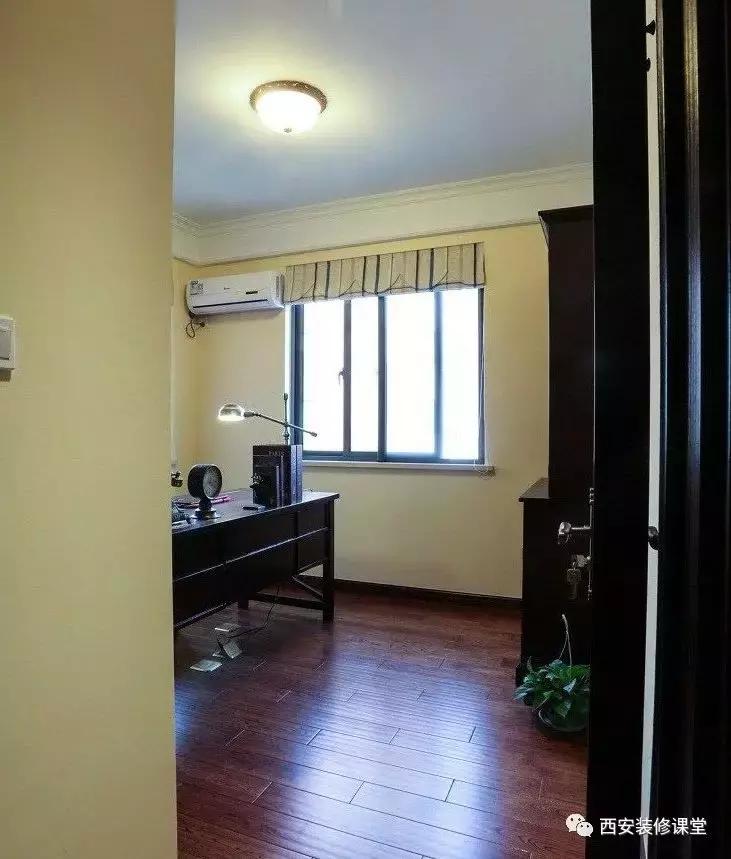 130平三室一厅美式衣帽间,美式带衣帽间的卧室套房