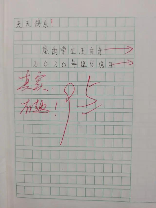 四上期末作文写信,四年级上册期末押题作文写信